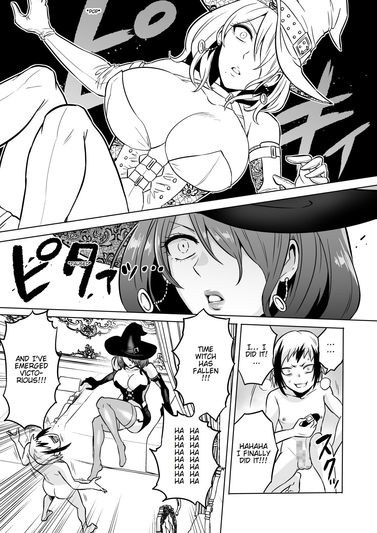 Jikan No Majo ~Eroi Onee-San Ni Jikan Teishi Sarete Iroiro Sarechau Ohanashi~ - Chapter 3