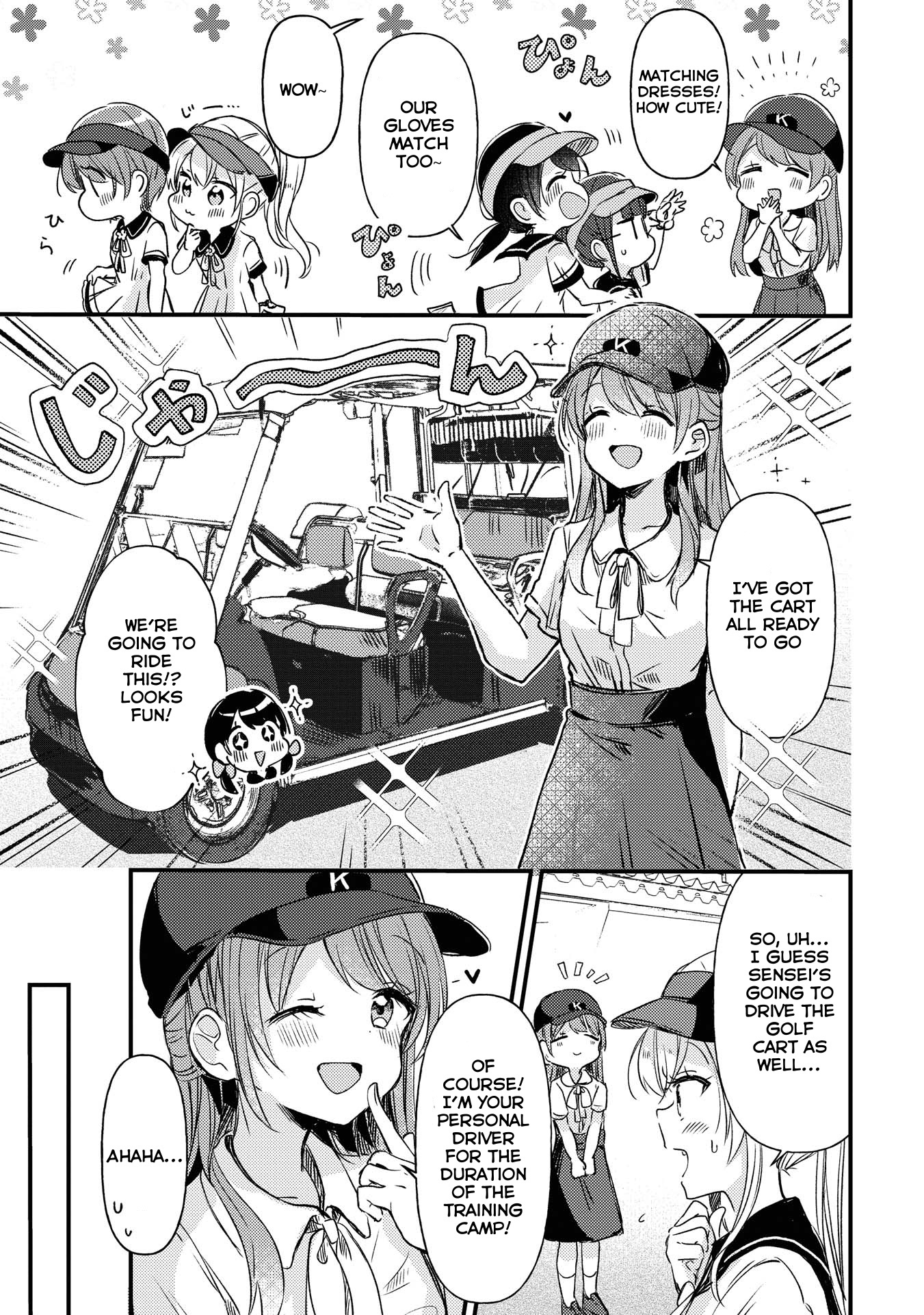 Swing!! - Vol.3 Chapter 15: The Golf Club's Summer Training Camp! (Part 1)