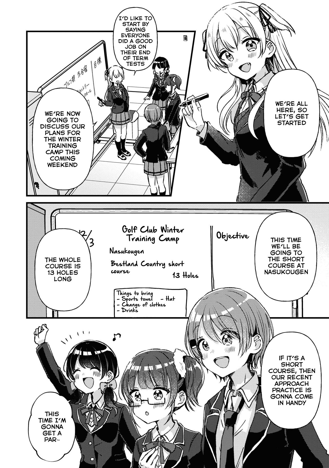 Swing!! - Vol.5 Chapter 23: The Golf Club's Winter Training Camp! (Part 1)