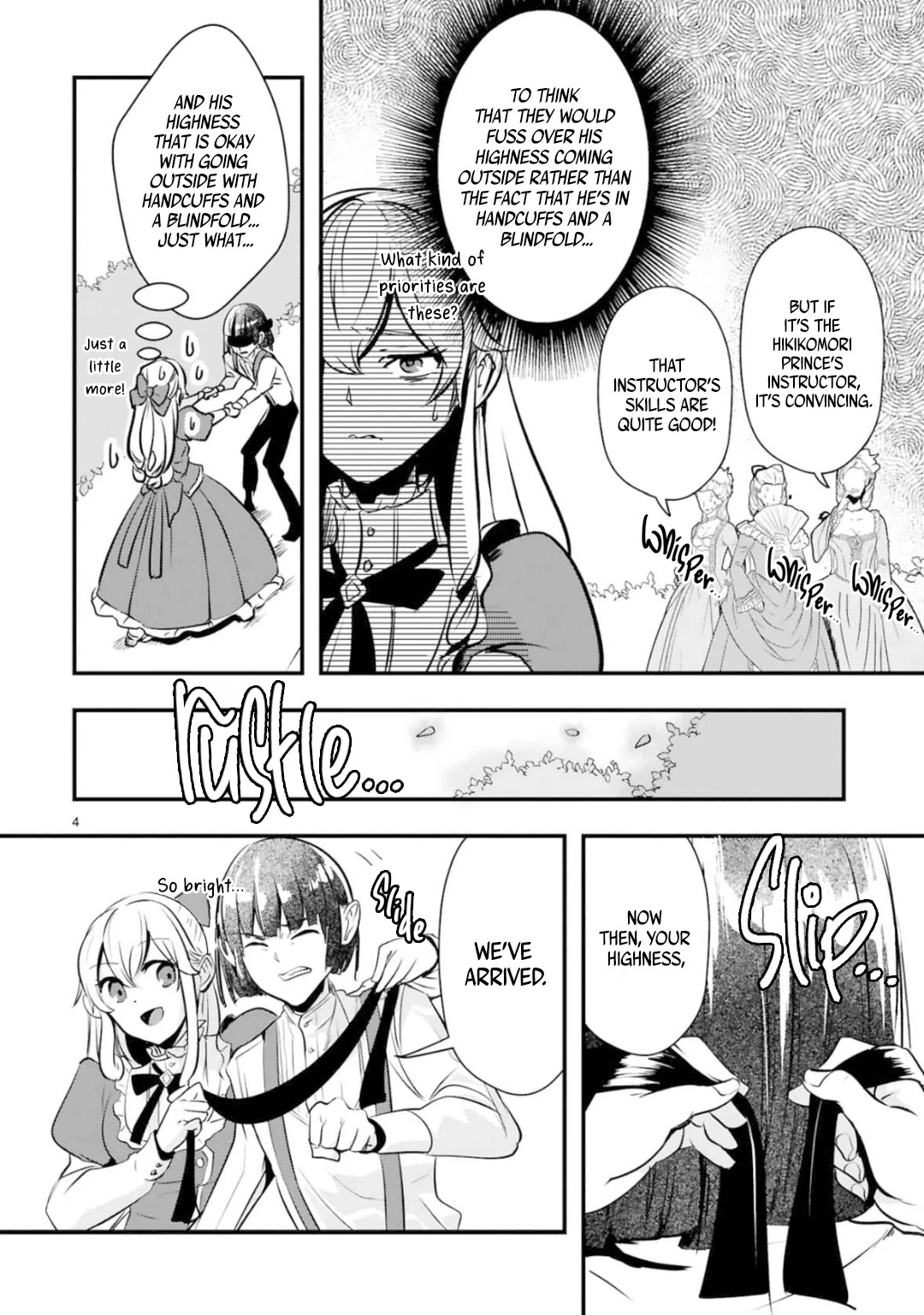 The Duke's Daughter Who Was A Villain In Her Previous Lives Was Entrusted With Training A Hikikomori Prince - Chapter 3