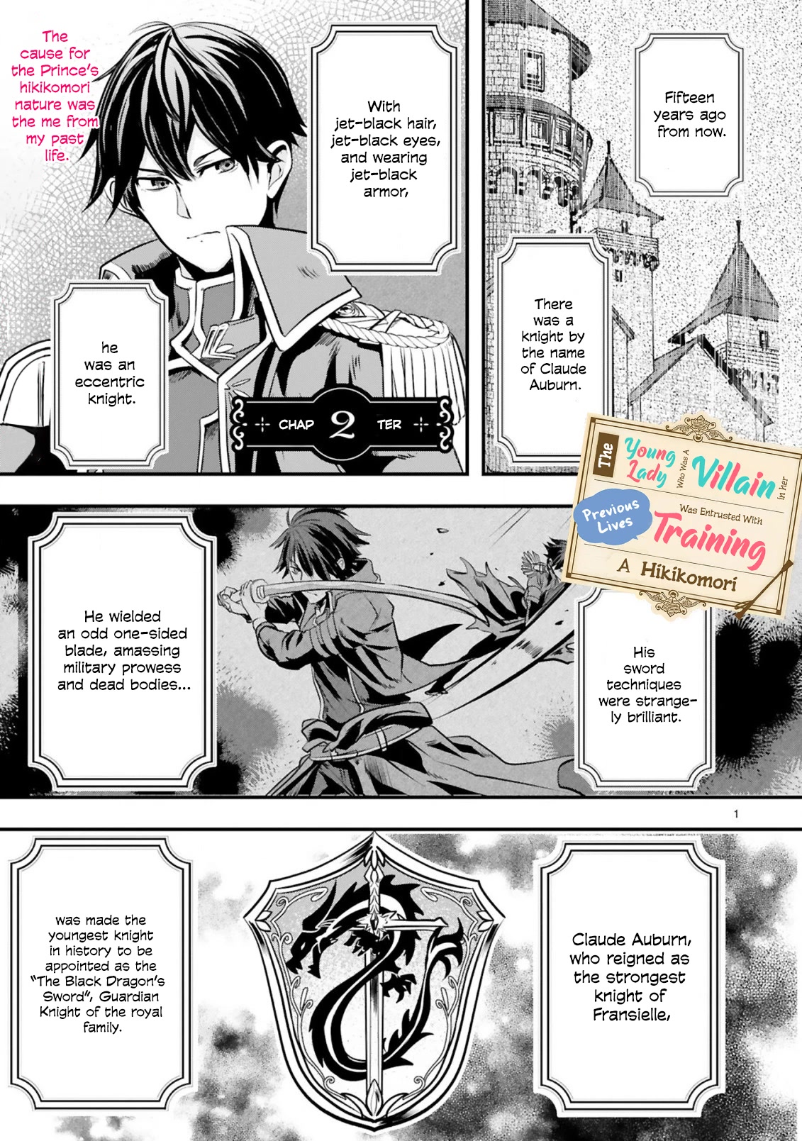 The Duke's Daughter Who Was A Villain In Her Previous Lives Was Entrusted With Training A Hikikomori Prince - Chapter 2