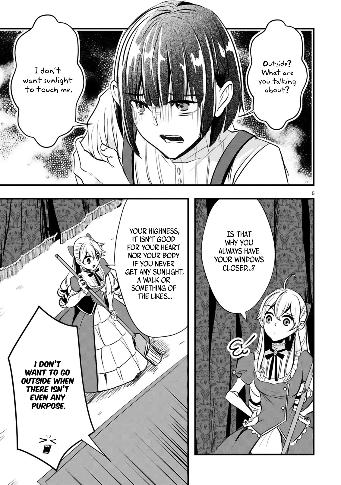 The Duke's Daughter Who Was A Villain In Her Previous Lives Was Entrusted With Training A Hikikomori Prince - Chapter 2