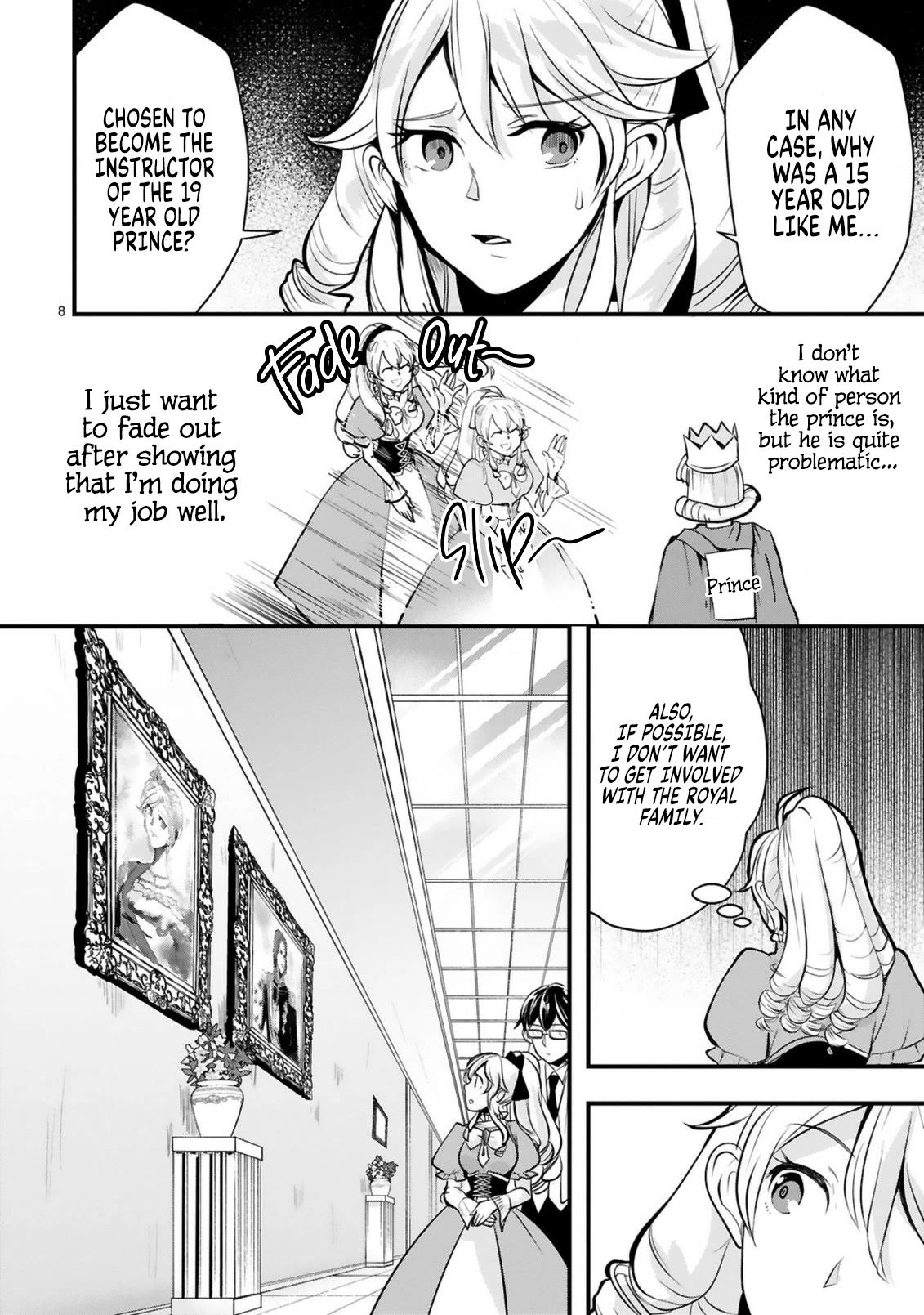 The Duke's Daughter Who Was A Villain In Her Previous Lives Was Entrusted With Training A Hikikomori Prince - Chapter 1