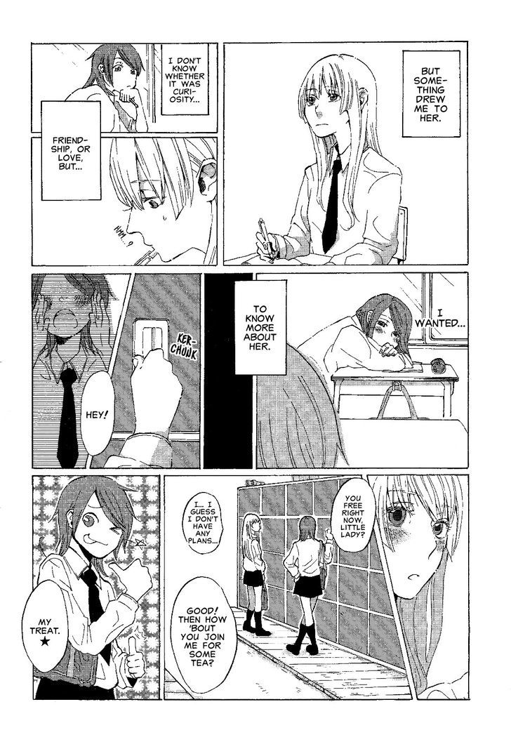 Yuri Hime Collection - Vol.26 Chapter 3 : Dusk, Orange, The Blooming Flowers...