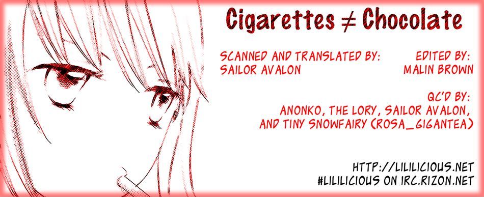 Yuri Hime Collection - Vol.28 Chapter 1 : Cigarettes ≠ Chocolate