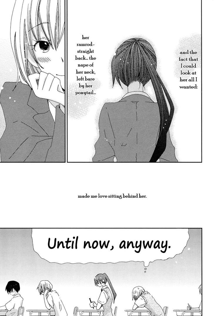 Yuri Hime Collection - Vol.26 Chapter 2 : Sitting Behind The Girl I Love