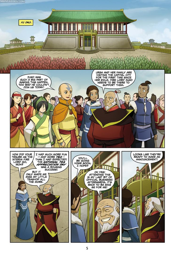 Avatar: The Last Airbender - The Rift - Chapter 1