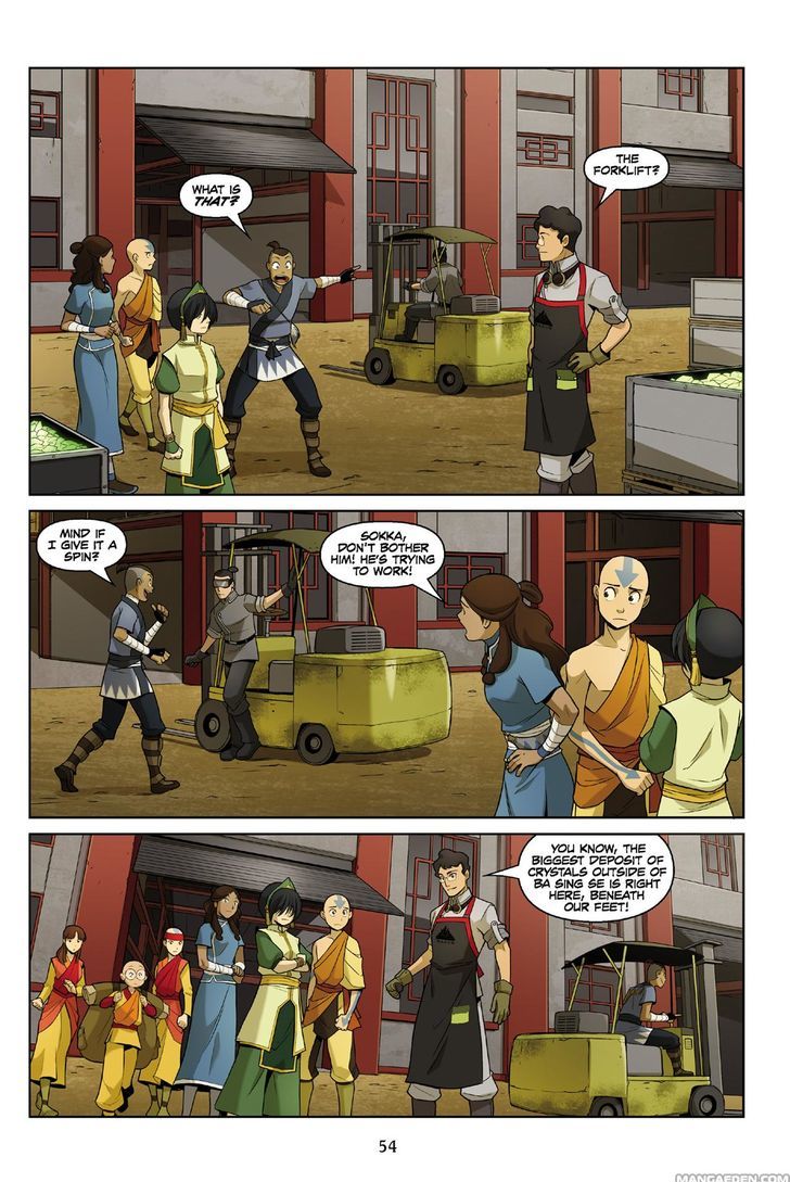 Avatar: The Last Airbender - The Rift - Chapter 1