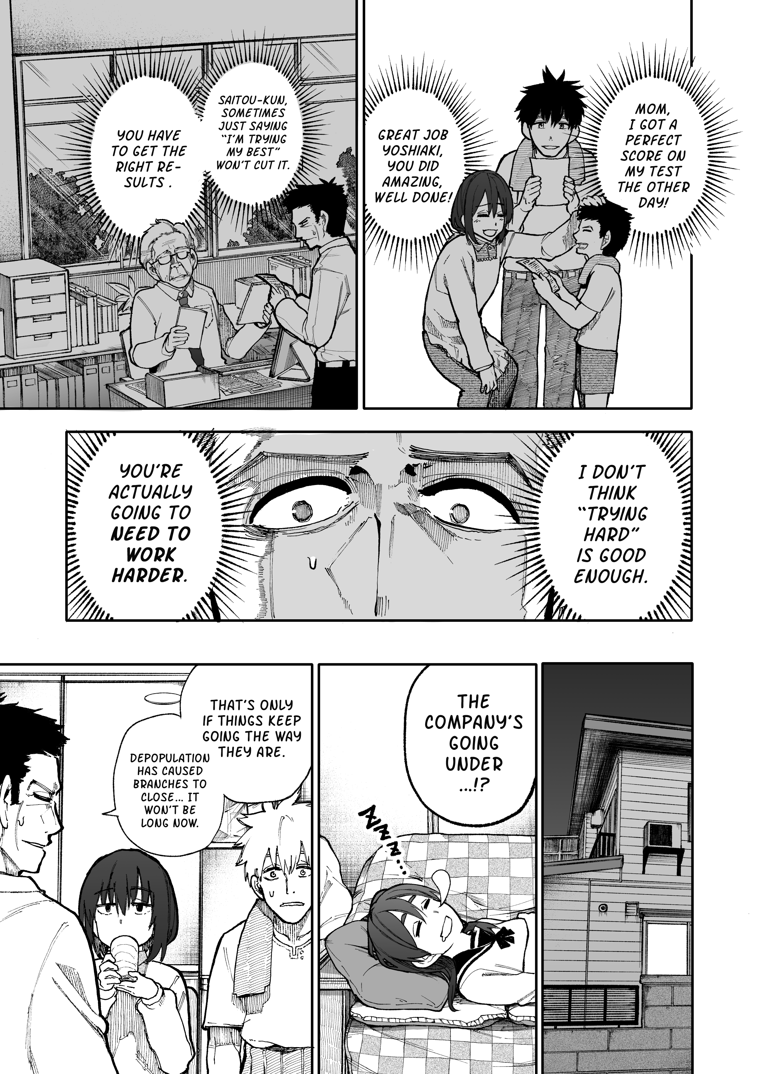 A Story About A Grandpa And Grandma Who Returned Back To Their Youth - Vol.4 Chapter 91: Parenting