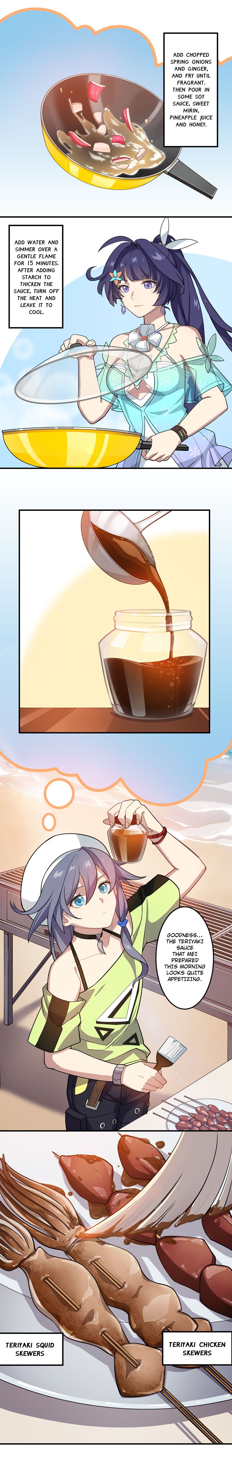 Honkai Impact 3 - Valkyries' Dining Escapades - Chapter 5: A Summer Barbecue By The Beach