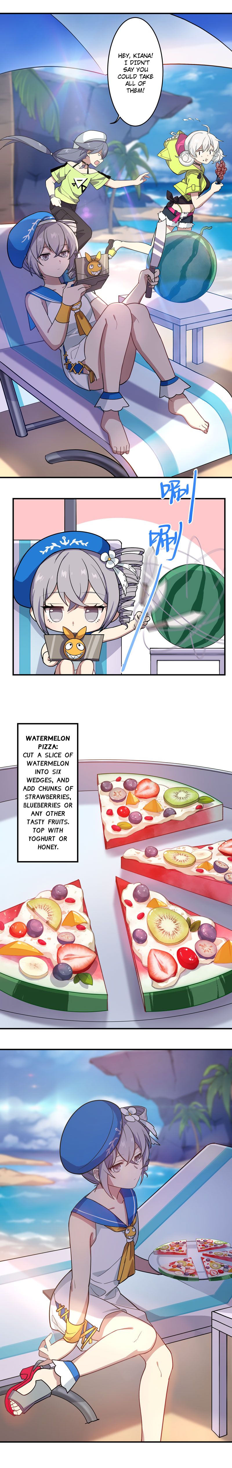 Honkai Impact 3 - Valkyries' Dining Escapades - Chapter 5: A Summer Barbecue By The Beach