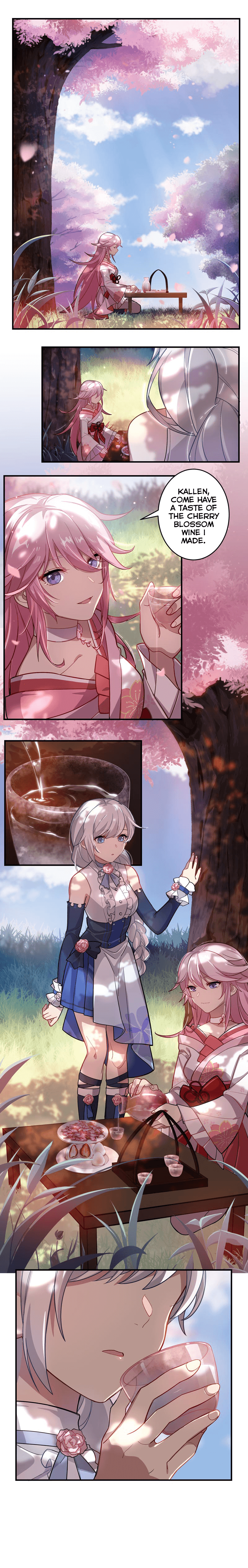 Honkai Impact 3 - Valkyries' Dining Escapades - Chapter 8: Cherry Blossom Wine At Omagatoki