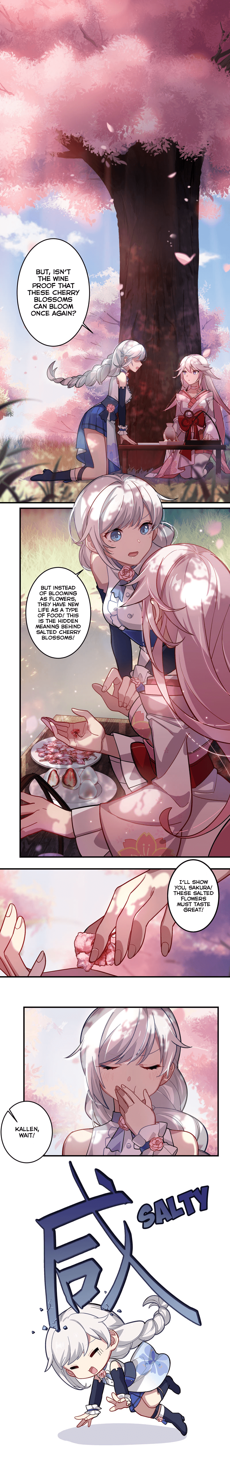 Honkai Impact 3 - Valkyries' Dining Escapades - Chapter 8: Cherry Blossom Wine At Omagatoki