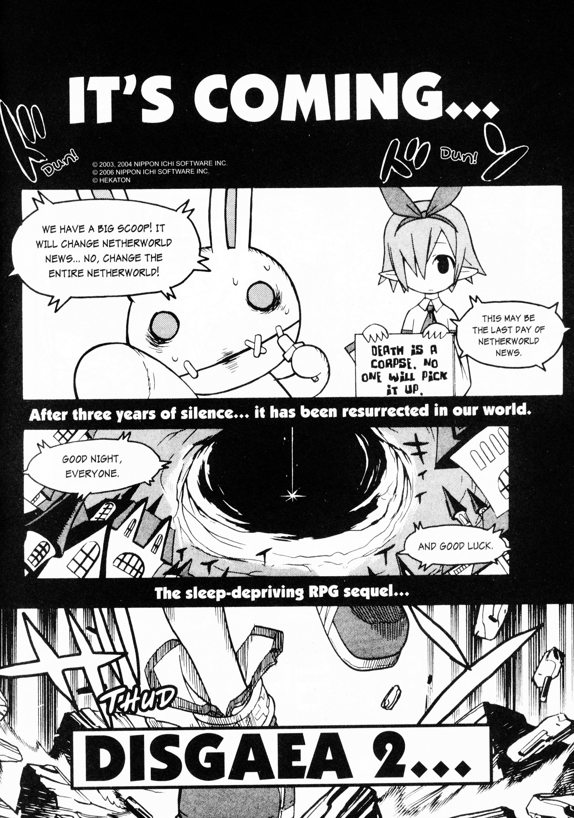 Disgaea 2: Cursed Memories - Vol.1 Chapter 7.5: Extras