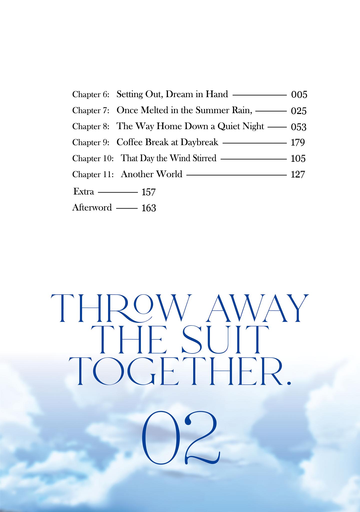 Throw Away The Suit Together - Chapter 11.5