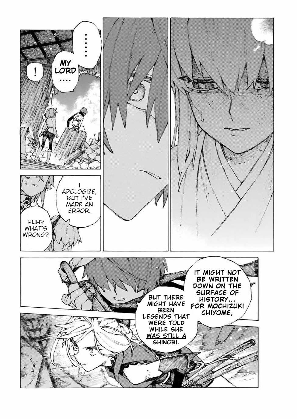 Fate/Grand Order -Epic Of Remnant- Pseudo-Singularity Iii: The Stage Of Carnage, Shimousa - Seven Duels Of Swordmasters - Vol.4 Chapter 26: God's Curse (Beginning)