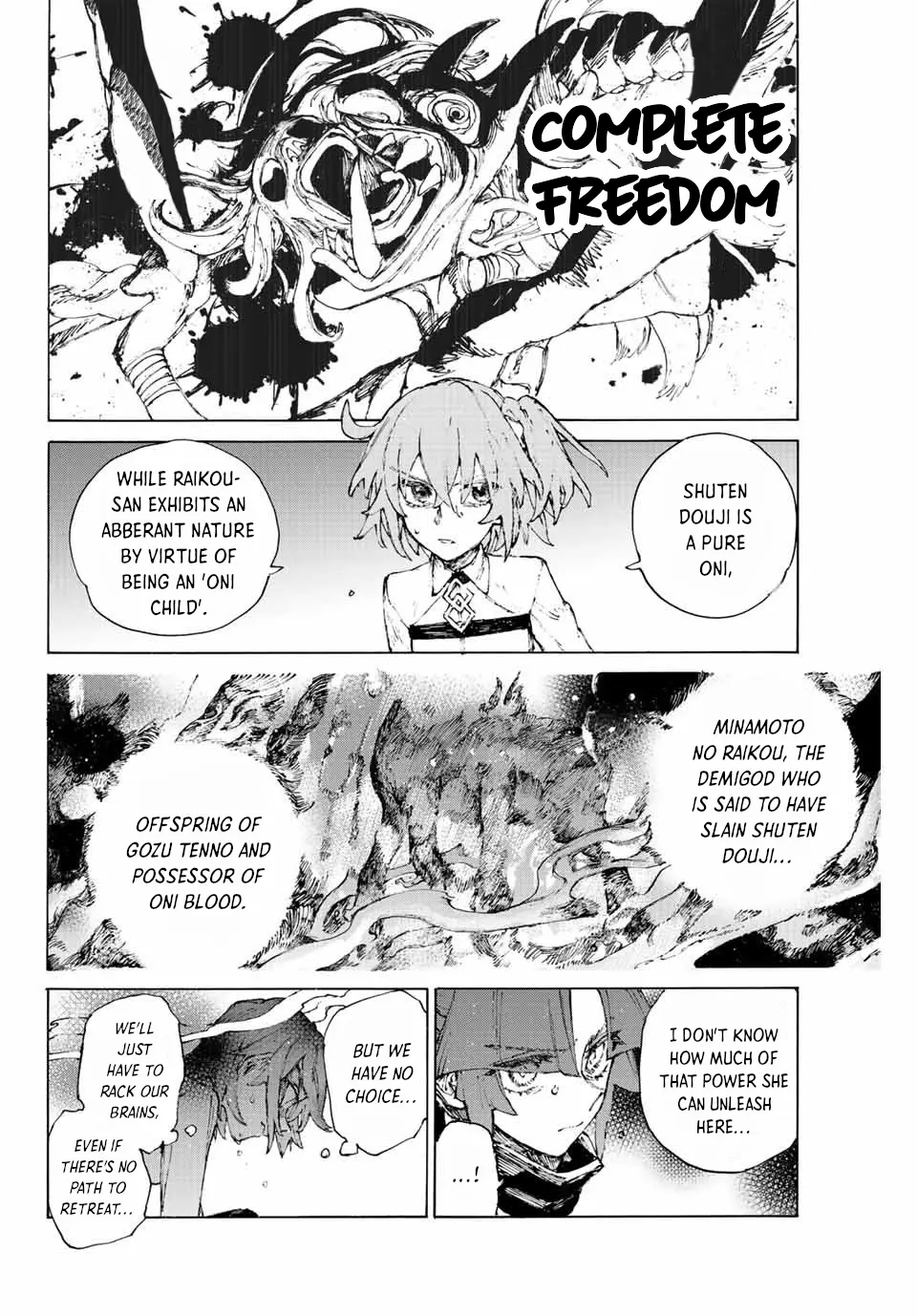 Fate/Grand Order -Epic Of Remnant- Pseudo-Singularity Iii: The Stage Of Carnage, Shimousa - Seven Duels Of Swordmasters - Chapter 38: In The Absence Of The Oni