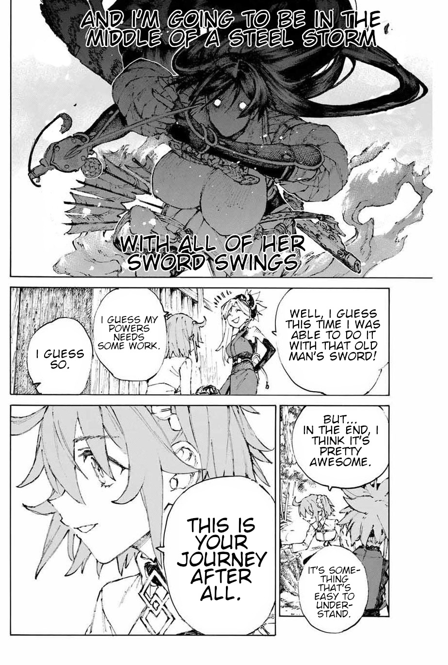 Fate/Grand Order -Epic Of Remnant- Pseudo-Singularity Iii: The Stage Of Carnage, Shimousa - Seven Duels Of Swordmasters - Vol.4 Chapter 29: The End Of A Snake's Path