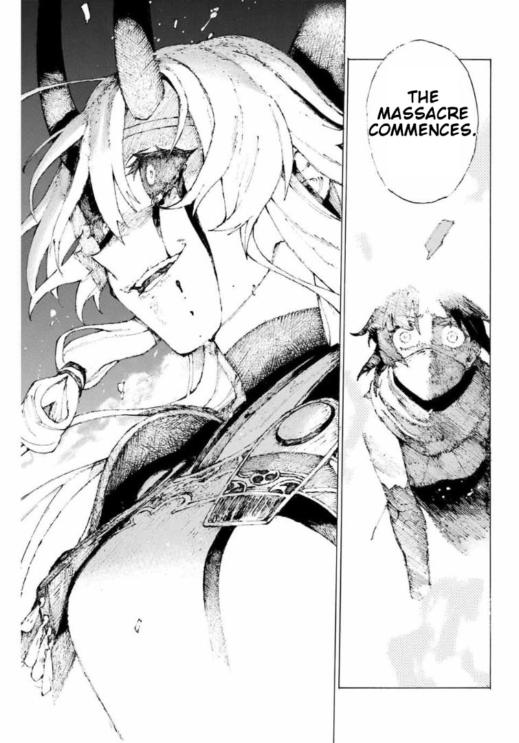 Fate/Grand Order -Epic Of Remnant- Pseudo-Singularity Iii: The Stage Of Carnage, Shimousa - Seven Duels Of Swordmasters - Vol.2 Chapter 12: Blazing Woman (Bottom)