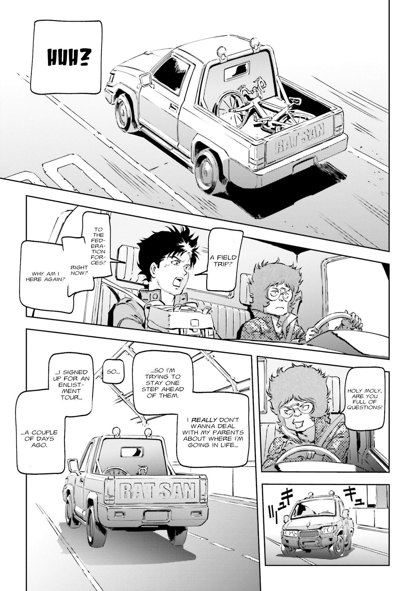 Mobile Suit Gundam F91 Prequel - Vol.1 Chapter 6: Saturday Field Trip