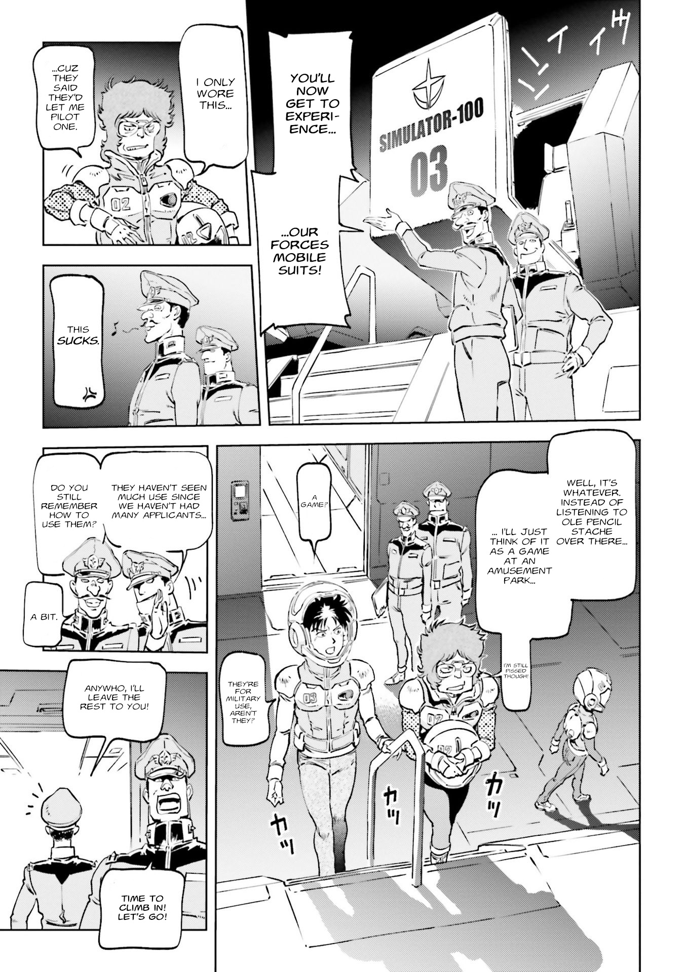 Mobile Suit Gundam F91 Prequel - Vol.1 Chapter 6: Saturday Field Trip