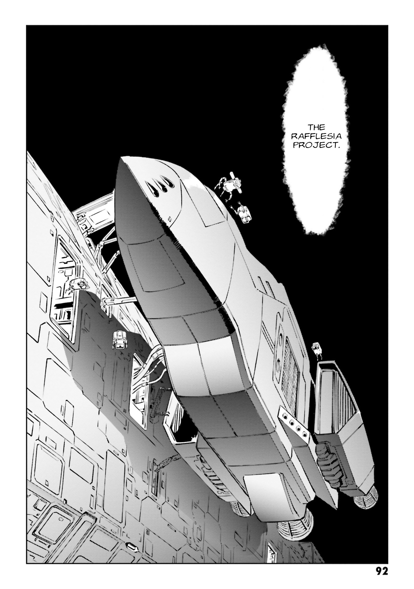 Mobile Suit Gundam F91 Prequel - Vol.1 Chapter 3: The Flagship Zamouth-Garr