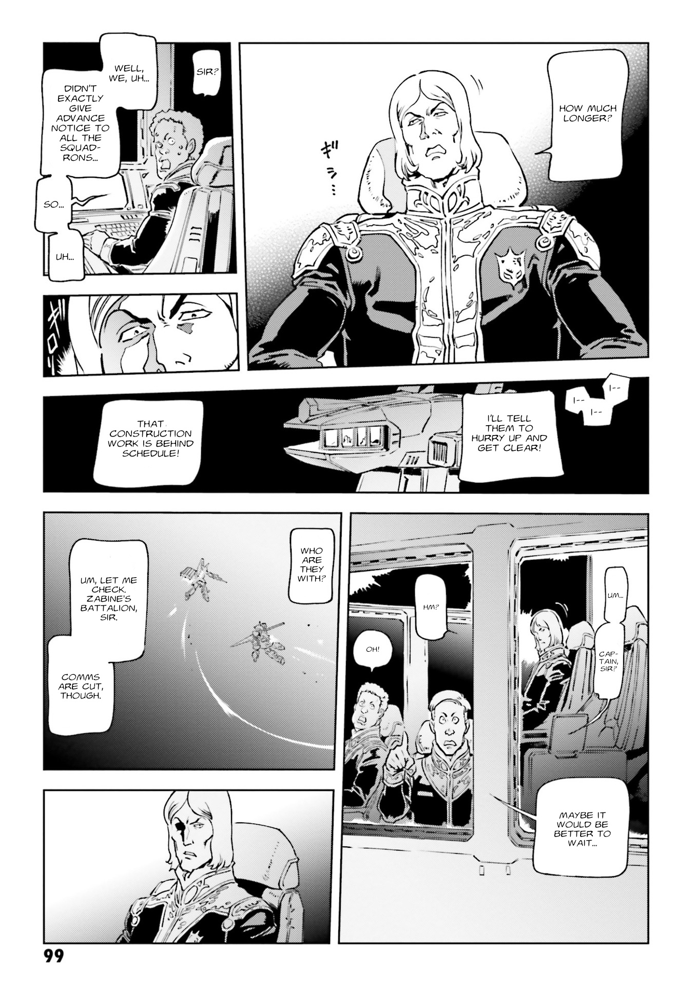 Mobile Suit Gundam F91 Prequel - Vol.1 Chapter 3: The Flagship Zamouth-Garr