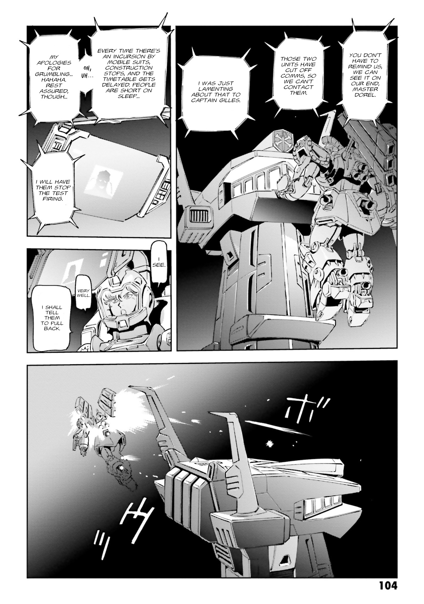 Mobile Suit Gundam F91 Prequel - Vol.1 Chapter 3: The Flagship Zamouth-Garr