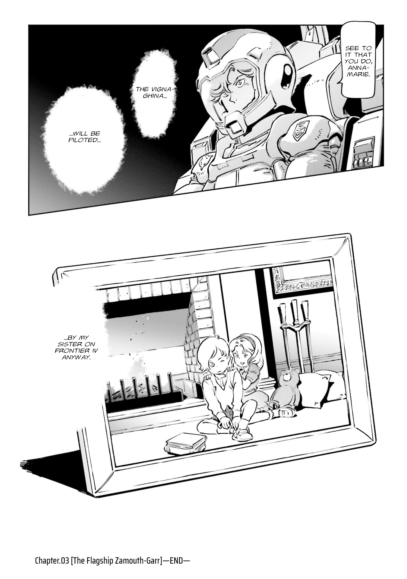 Mobile Suit Gundam F91 Prequel - Vol.1 Chapter 3: The Flagship Zamouth-Garr