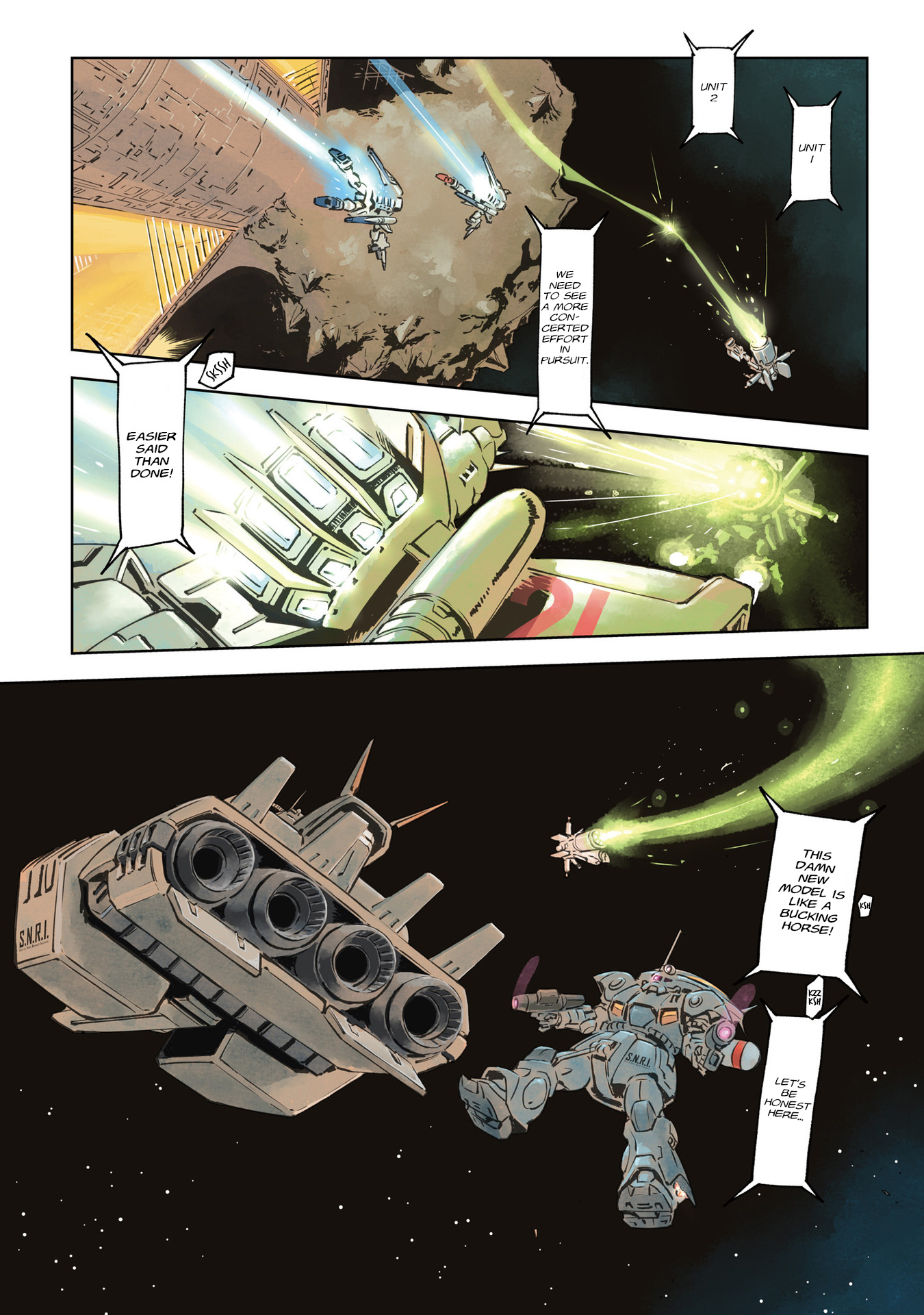 Mobile Suit Gundam F91 Prequel - Vol.1 Chapter 1: The Pulse Of F