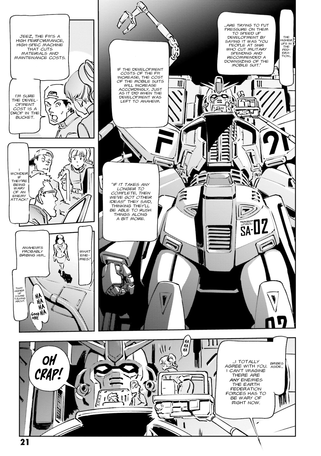 Mobile Suit Gundam F91 Prequel - Vol.1 Chapter 1: The Pulse Of F