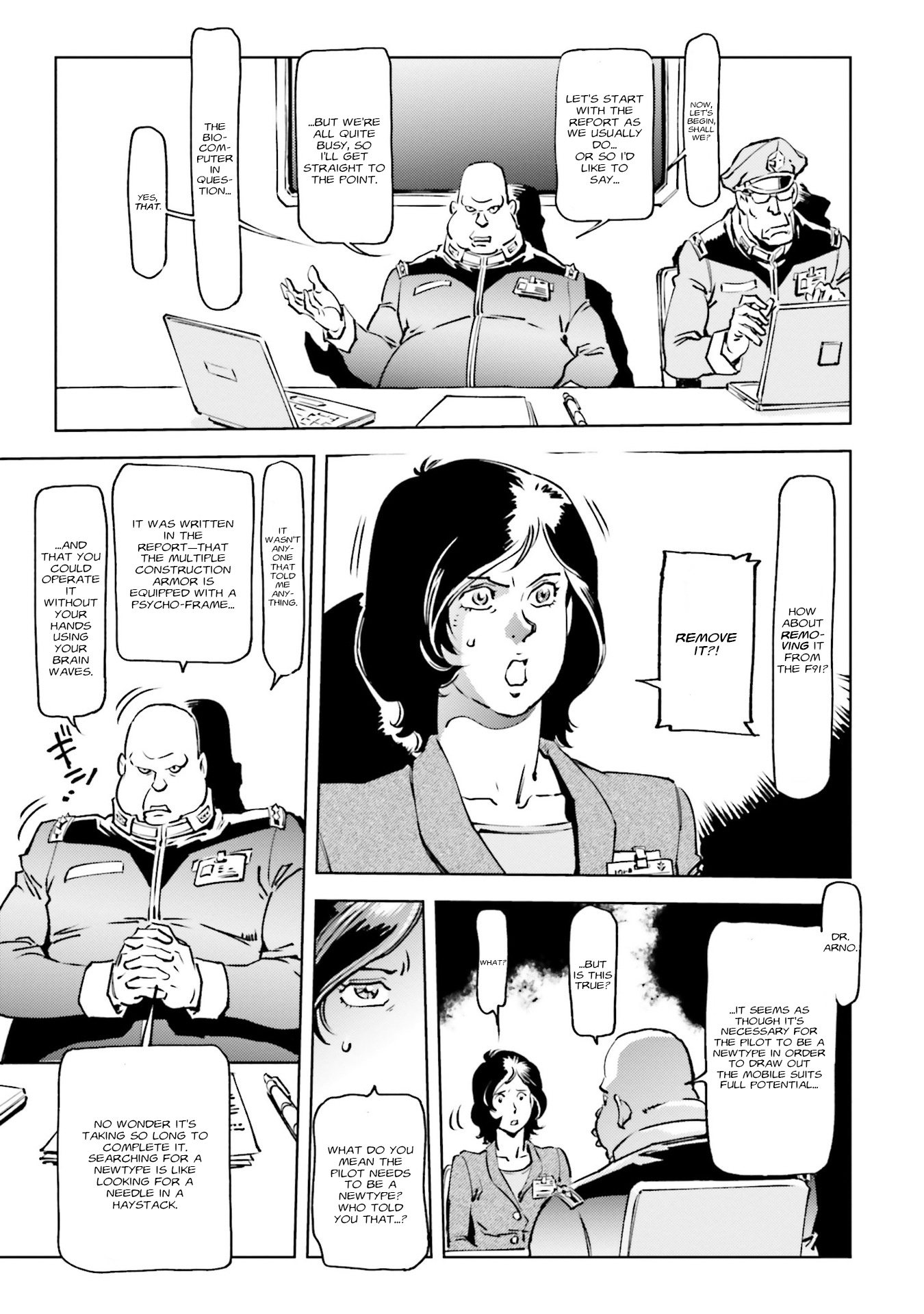 Mobile Suit Gundam F91 Prequel - Vol.1 Chapter 1: The Pulse Of F