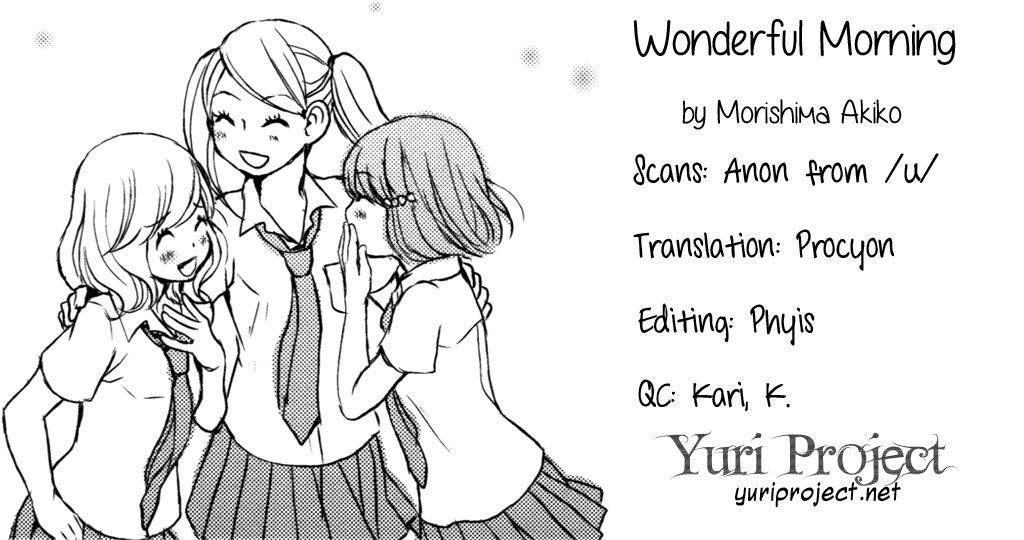 Wonderful Morning - Chapter 0