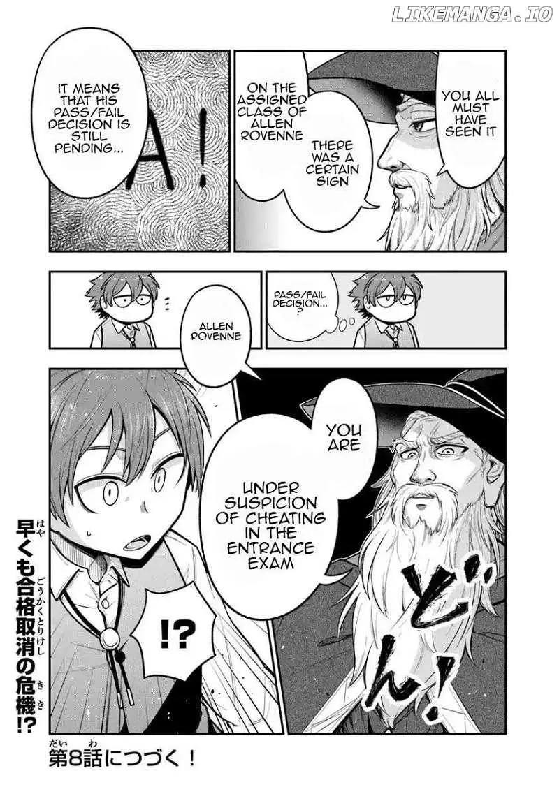 Ken To Mahou To Gakureki Shakai - Chapter 7