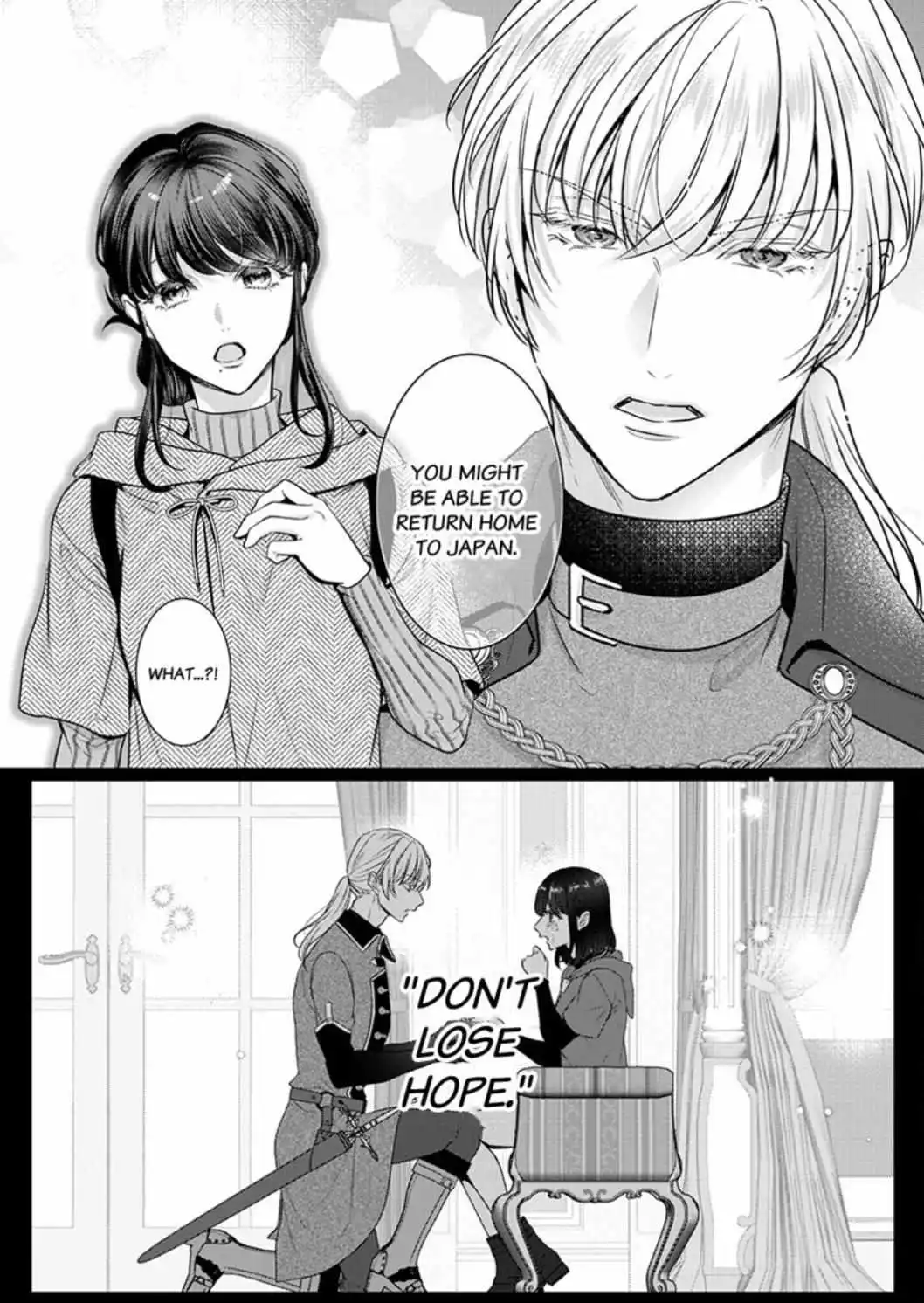 Inochi Ni Kaete Mo Mamoru To Chikatta - Cool Na Goei Kishi Wa Shoukansareta Seijo Wo Atsuku Dekiai Suru - Chapter 4