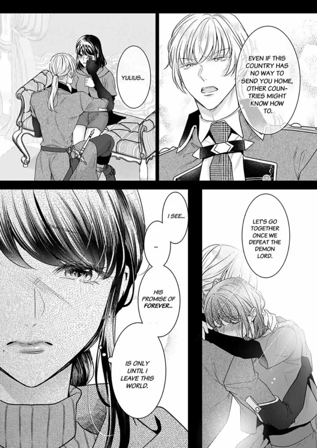 Inochi Ni Kaete Mo Mamoru To Chikatta - Cool Na Goei Kishi Wa Shoukansareta Seijo Wo Atsuku Dekiai Suru - Chapter 4