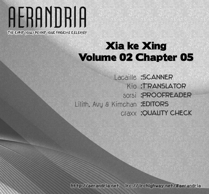 Xia Ke Xing - Vol.2 Chapter 5