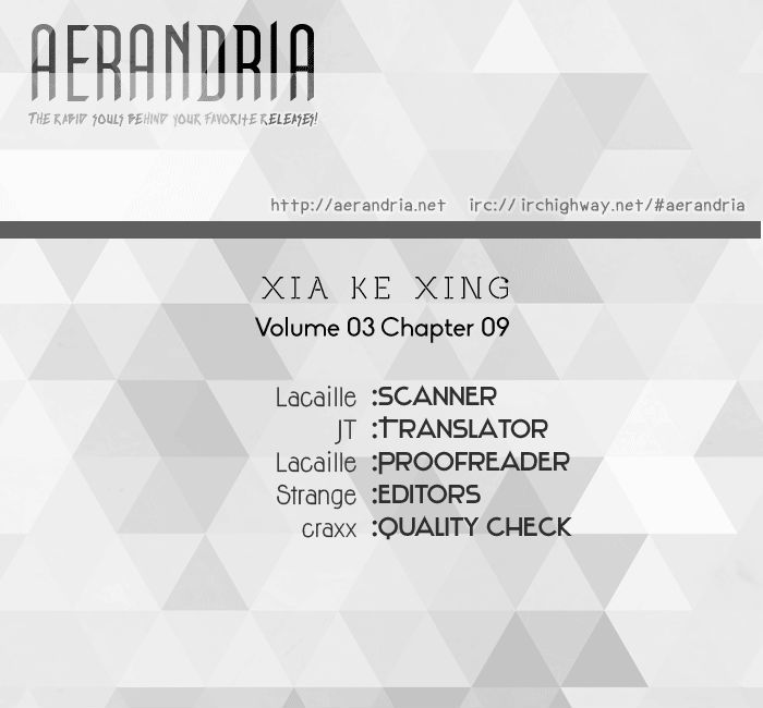 Xia Ke Xing - Vol.3 Chapter 9