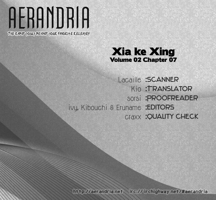 Xia Ke Xing - Vol.2 Chapter 7