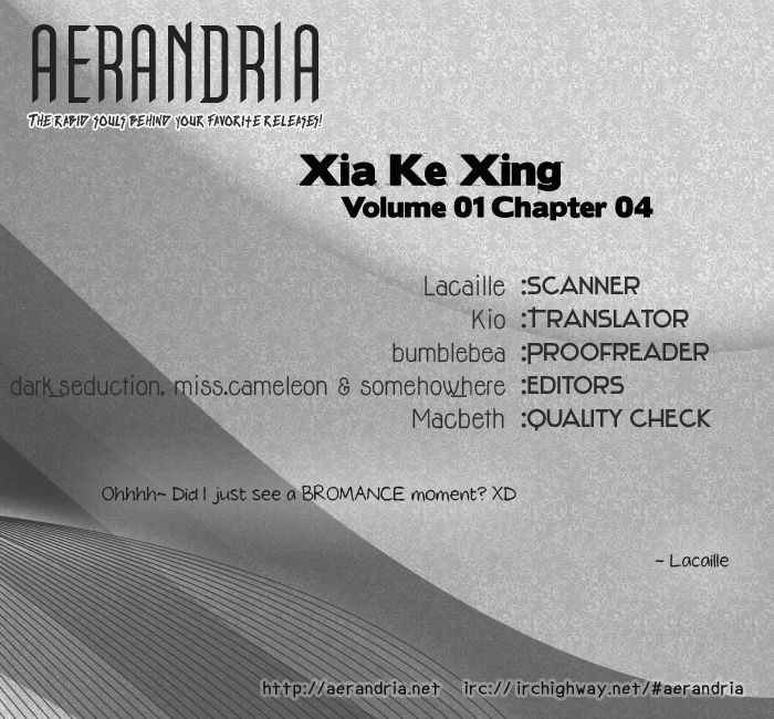 Xia Ke Xing - Vol.1 Chapter 4