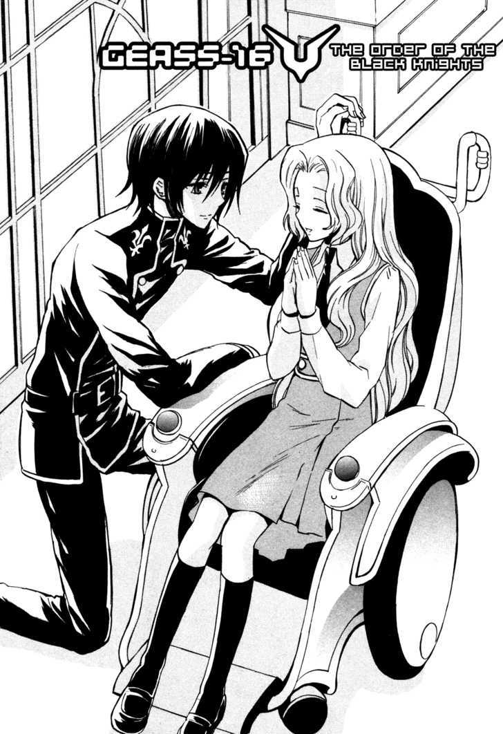 Code Geass: Lelouch Of The Rebellion - Chapter 16 : The Order Of The Black Knights