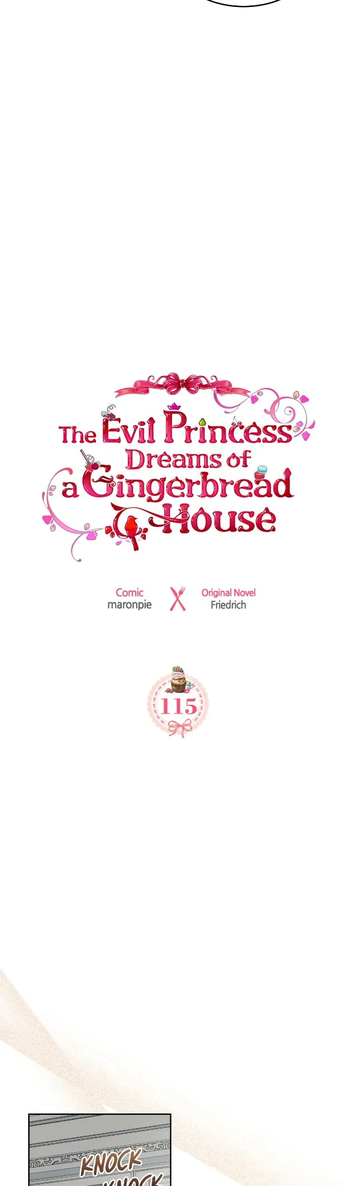 The Evil Princess Dreams Of A Gingerbread House - Chapter 115