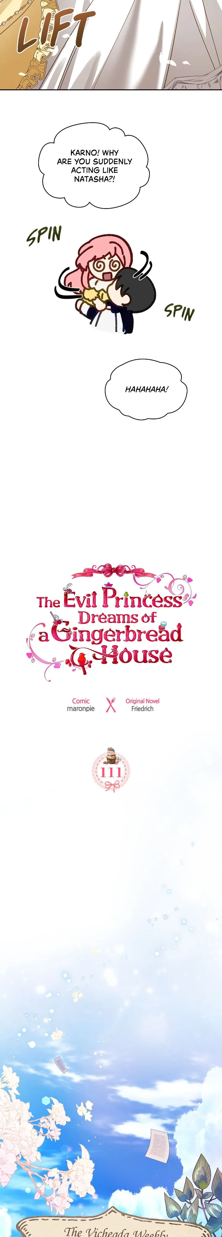 The Evil Princess Dreams Of A Gingerbread House - Chapter 111