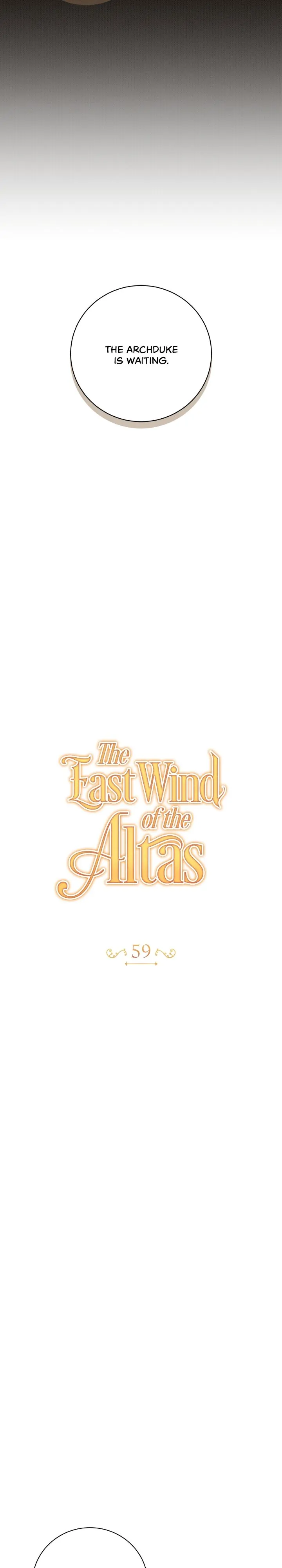 The East Wind Of The Altas - Chapter 59