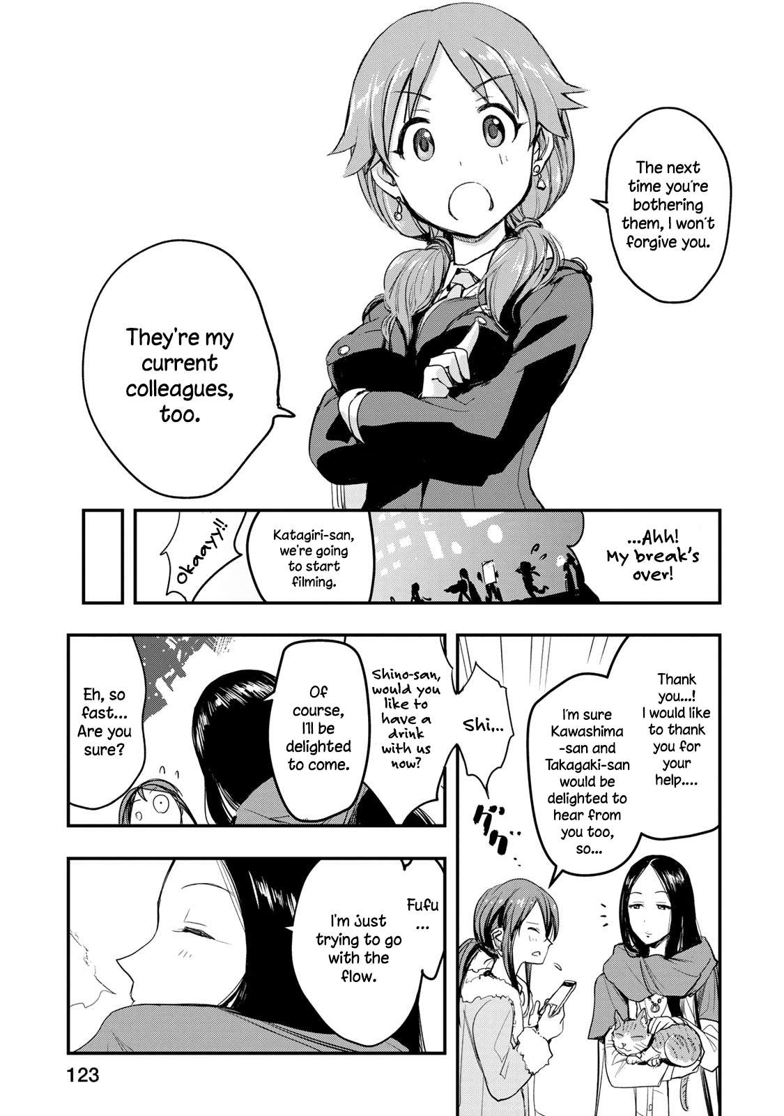 The [Email Protected] Cinderella Girls - After20 - Vol.1 Chapter 6: Hiiragi Shino, Simmered Chicken Offal And Yamanashi Red Wine