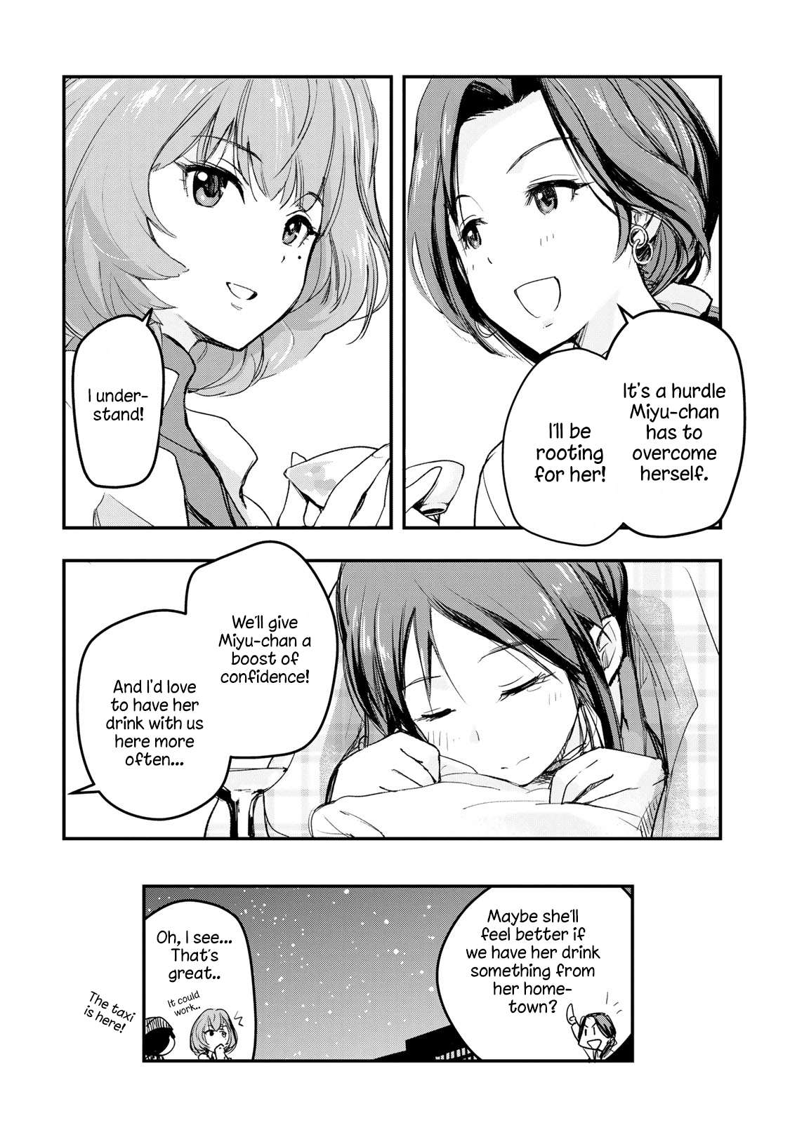 The [Email Protected] Cinderella Girls - After20 - Vol.1 Chapter 4: Mifune Miyu, Macaroni Gratin And Hiroshima’s Nihonshu