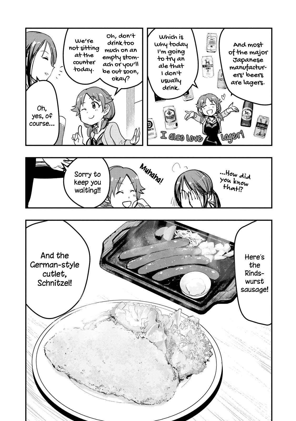 The [Email Protected] Cinderella Girls - After20 - Vol.2 Chapter 9: Katagiri Sanae, German Meat Platter And Craft Beer