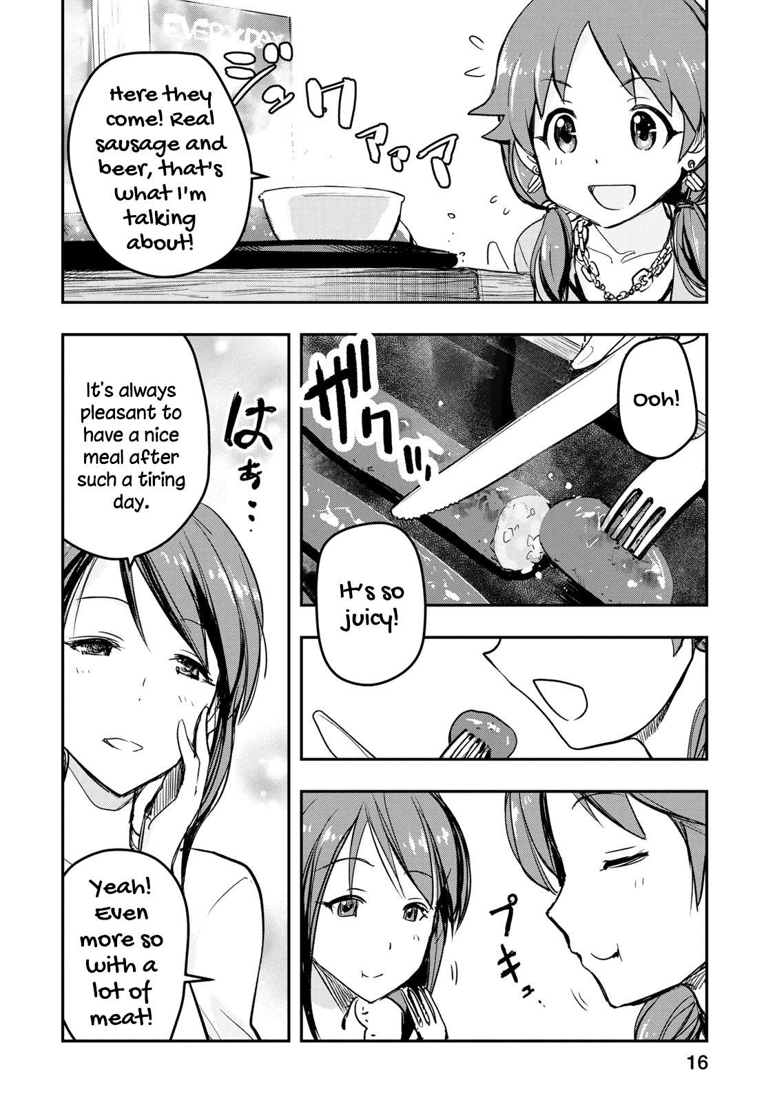 The [Email Protected] Cinderella Girls - After20 - Vol.2 Chapter 9: Katagiri Sanae, German Meat Platter And Craft Beer