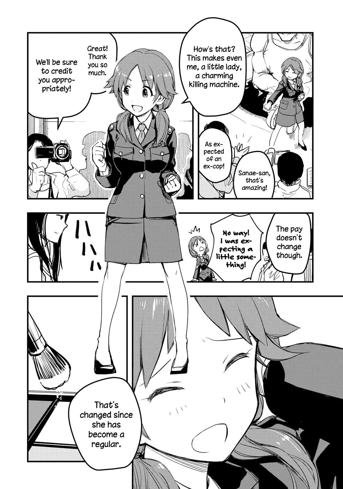 The [Email Protected] Cinderella Girls - After20 - Vol.1 Chapter 7: Katagiri Sanae, Demiglace Hamburg Bento