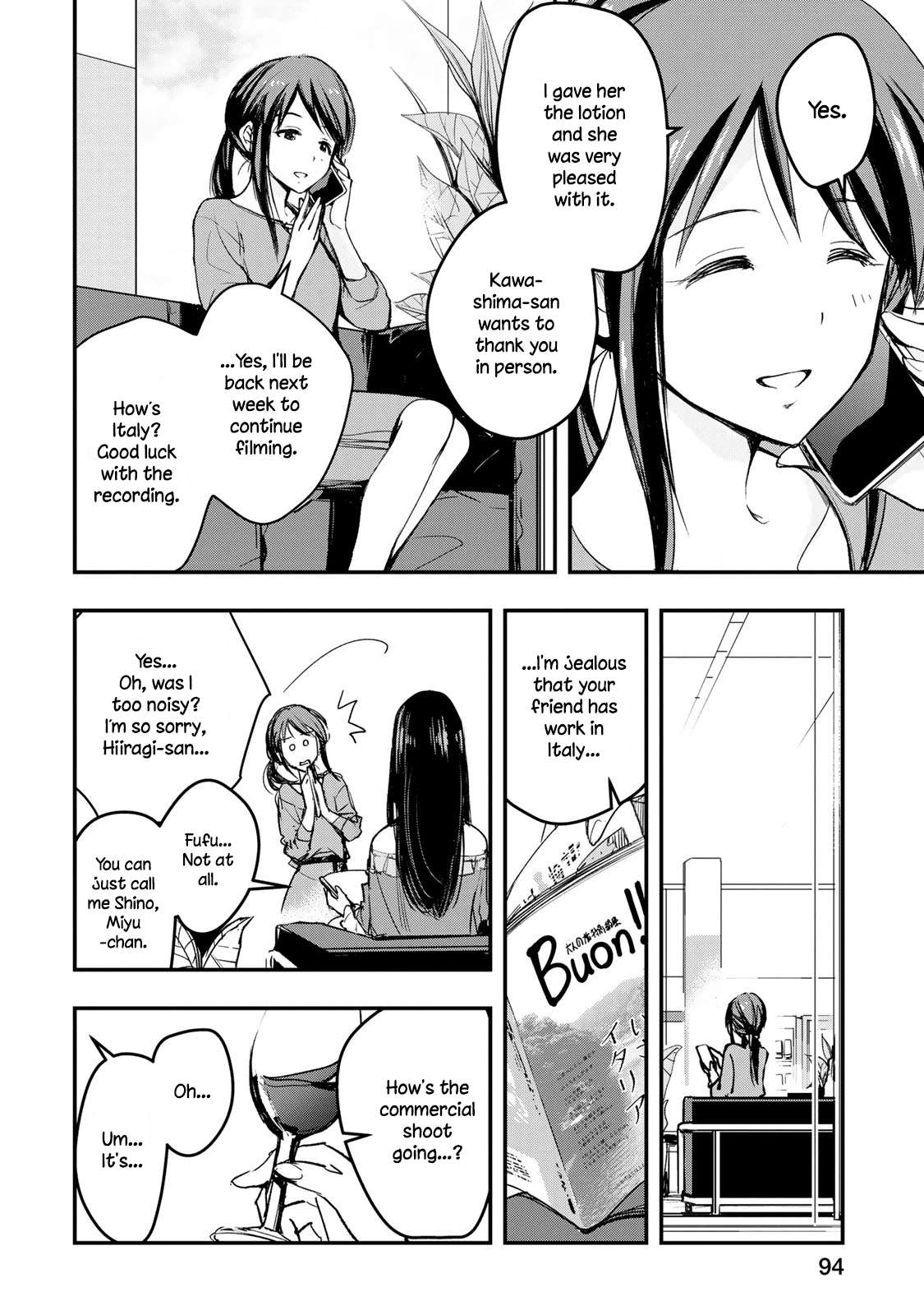 The [Email Protected] Cinderella Girls - After20 - Vol.1 Chapter 5: Mifune Miyu, German Potato And Sparkling Wine